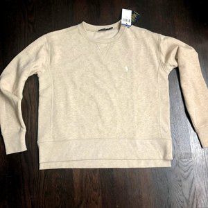 Polo Ralph Lauren Tan Fleece Sweatshirt